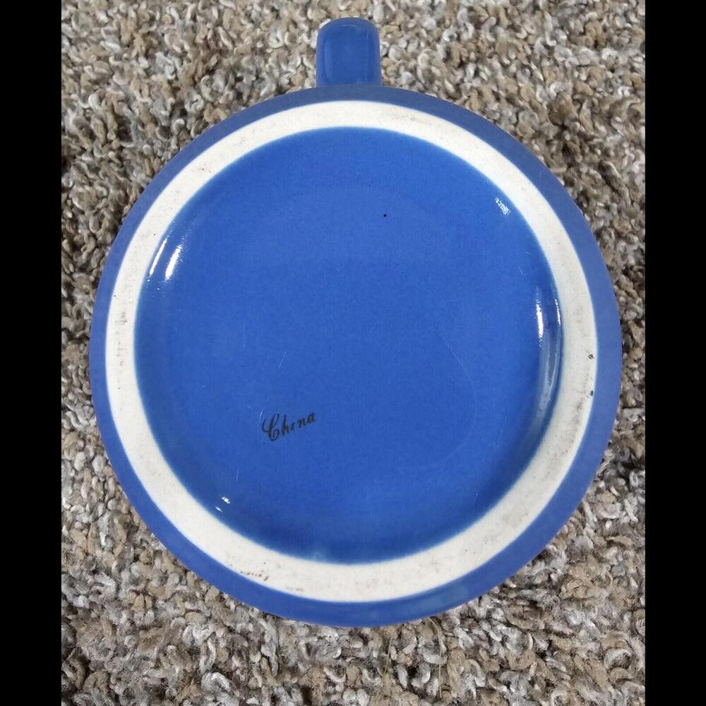 tombstone pizza blue coffee mug - Picture 5 of 5